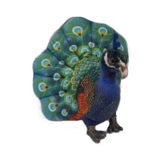Obrázek z Páv modrý plyš 20cm (120) 